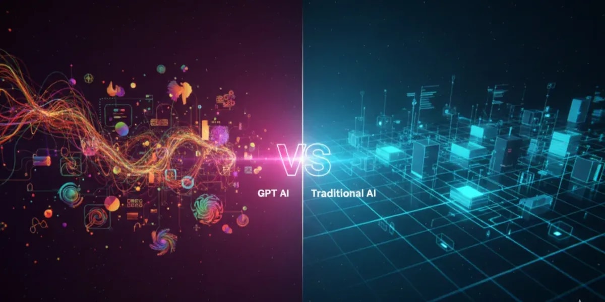 GPT AI vs Traditional AI Models: What's the Real Difference?
