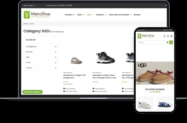 MetroShoe Warehouse Goes Headless for Better Customer Experience & Inventory Management