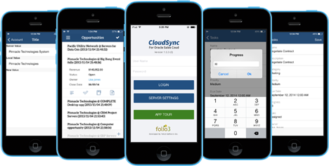 CloudSync Offline mobile solution for Oracle sales cloud