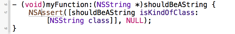 How to Use NSAssert in iOS